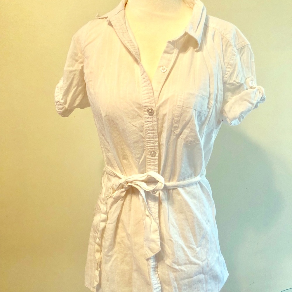 NWOT St. John’s Bay cinched cover-up
